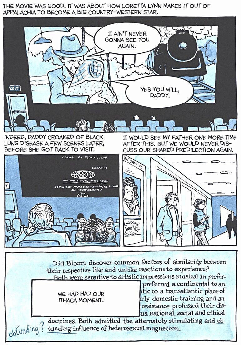 page 213 of fun home a family tragicomic graphic novel