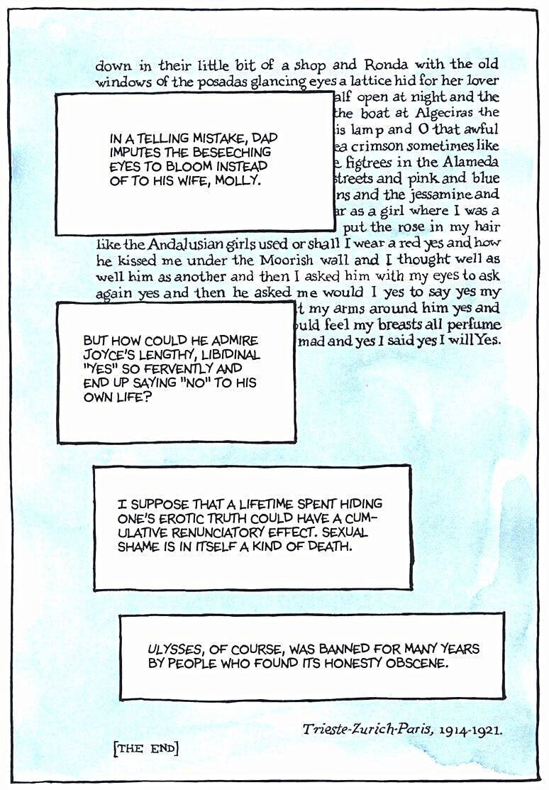 page 219 of fun home a family tragicomic graphic novel