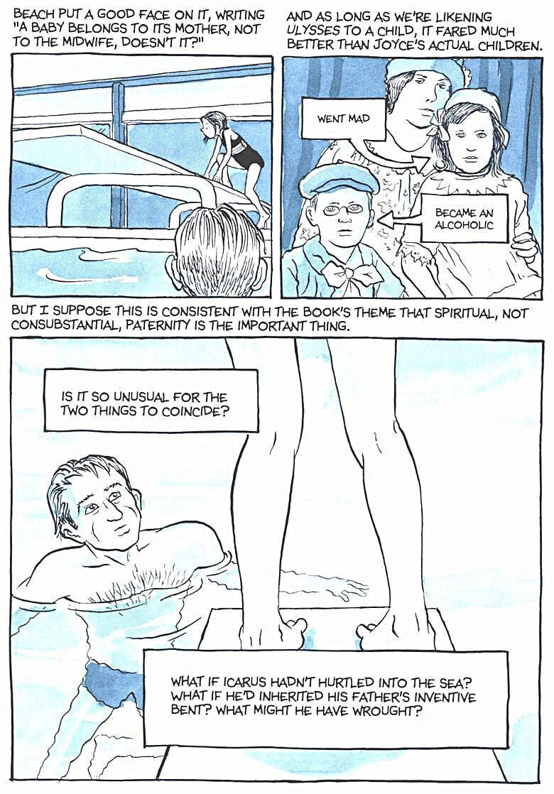 page 222 of fun home a family tragicomic graphic novel