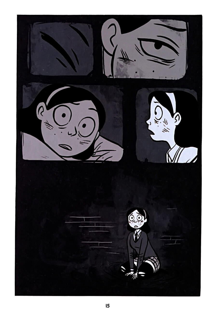 page 15 of anya's ghost graphic novel