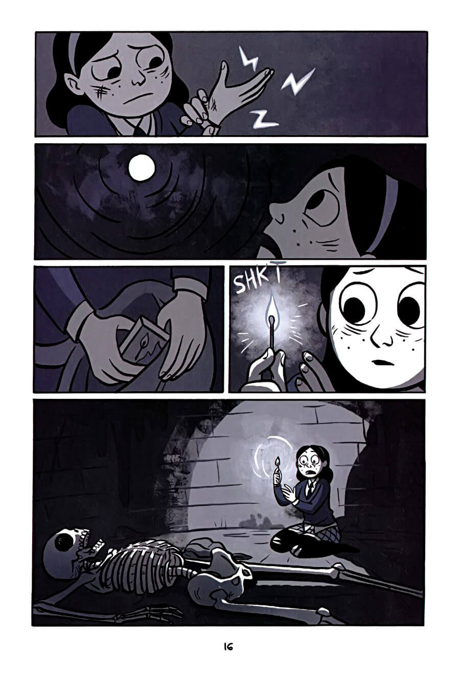 page 16 of anya's ghost graphic novel