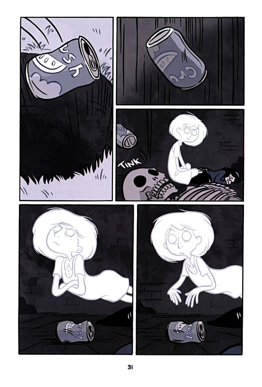 page 31 of anya's ghost graphic novel