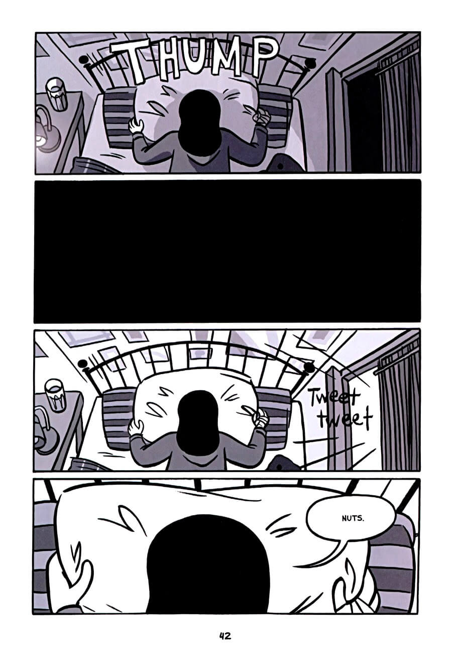 page 42 of anya's ghost graphic novel