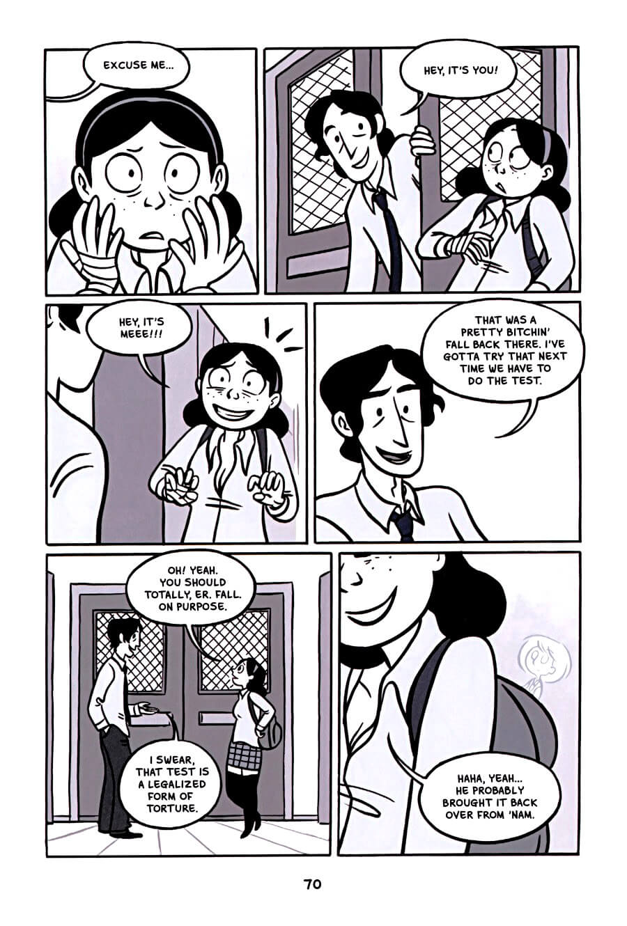 page 70 of anya's ghost graphic novel